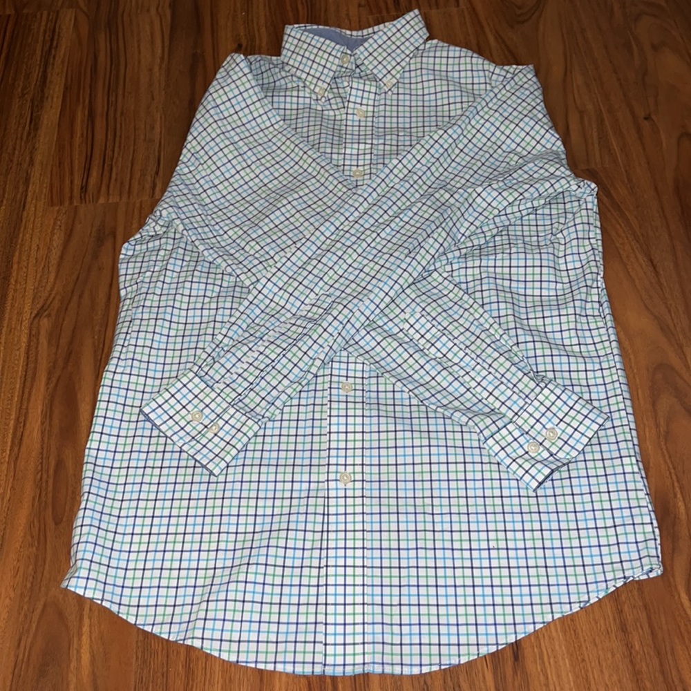 15 1/2 Croft & Borrow Classic Fit True Comfort Stretch Fabric Button Down